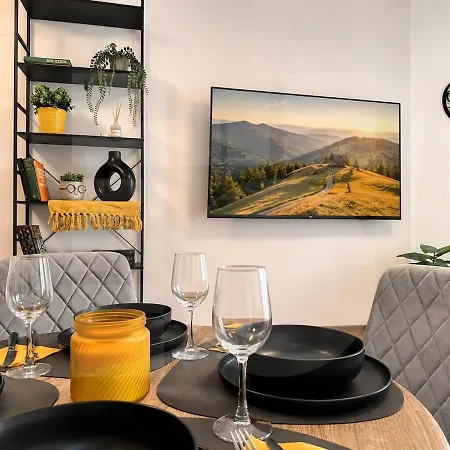1br Golden Urban Nest With Parking Апартамент *